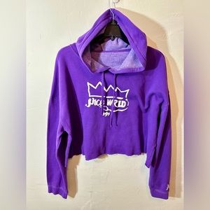 Juice WRLD Purple Crop Tour Hoodie NWOT